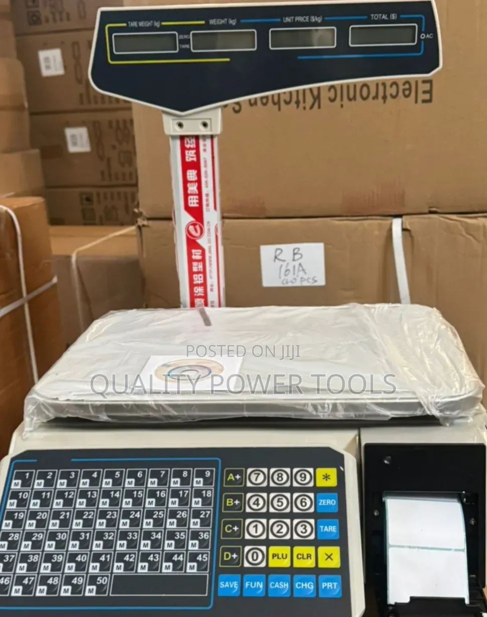 Brand New Industrial Electronic Barcode Printing Scale,