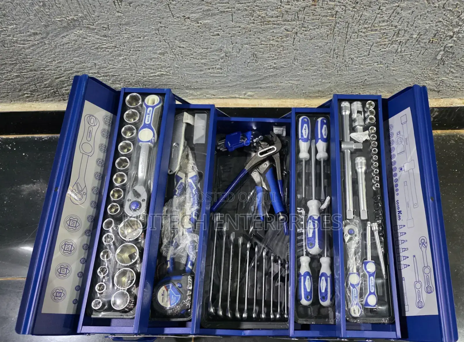85pcs Hand Tools Set/ Goodking Mechanical Toolset