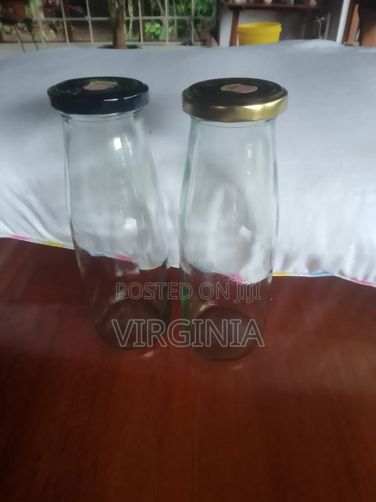 Empty Glass Jars
