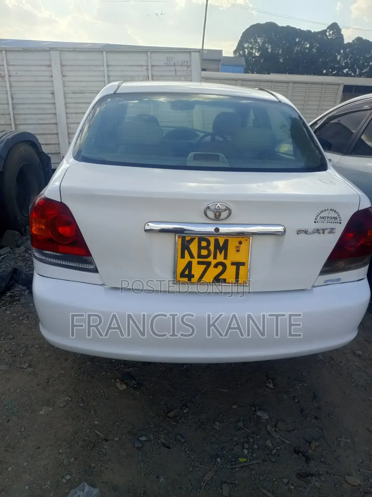 Toyota Platz 2005 White