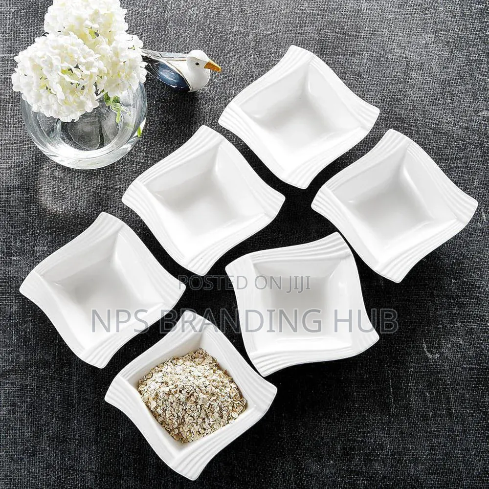 7.5inch Ceramic Soup Plates 6pcs. (Wpk