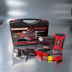 Efficient and Convenient 99800mah Car Jump Starter With Tire Inflato