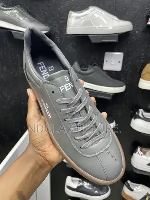 Fendi Leather Casual Sneakers