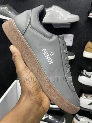 Fendi Leather Casual Sneakers