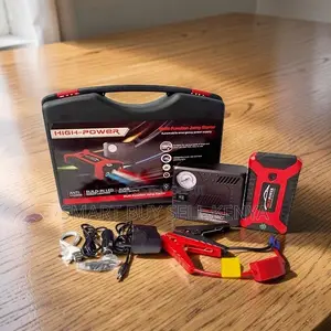 Rapid Inflation Capability 99800mah Jump Starter With Tire Inflator