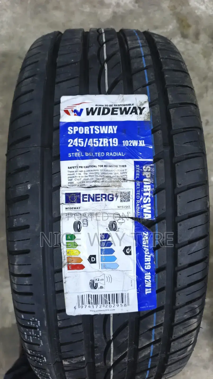 245/45r19 Spotway