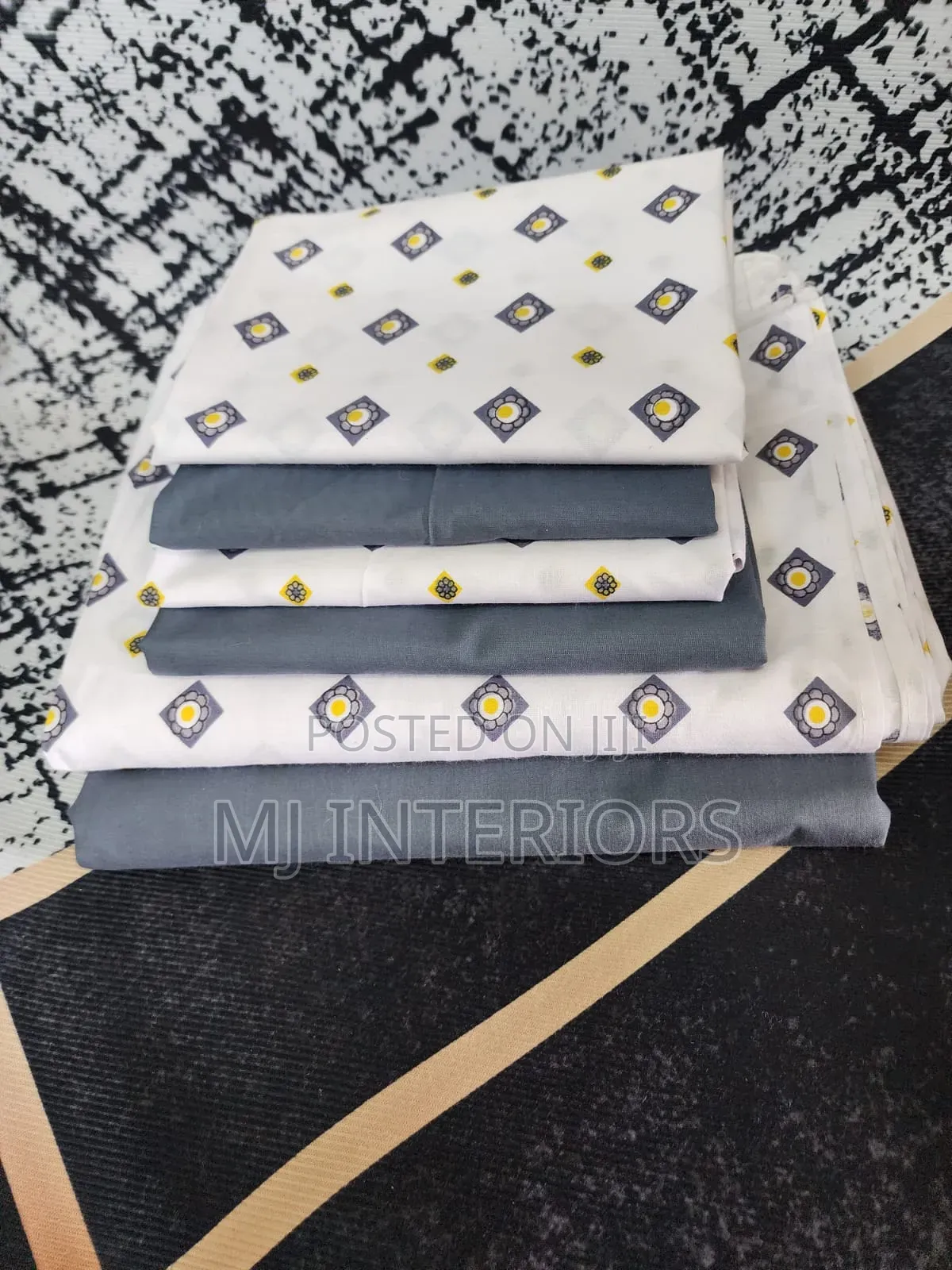 Soft Cotton Blend Fitted Mix and Match Bedsheets