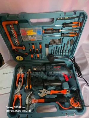 Bosch Corded Drill Set