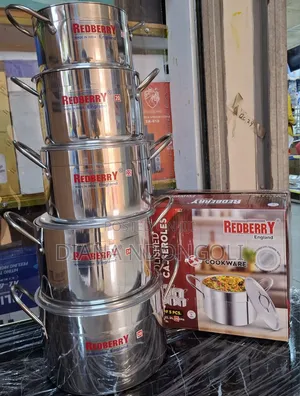Redberry Polished Casserole Cookware 10pcs