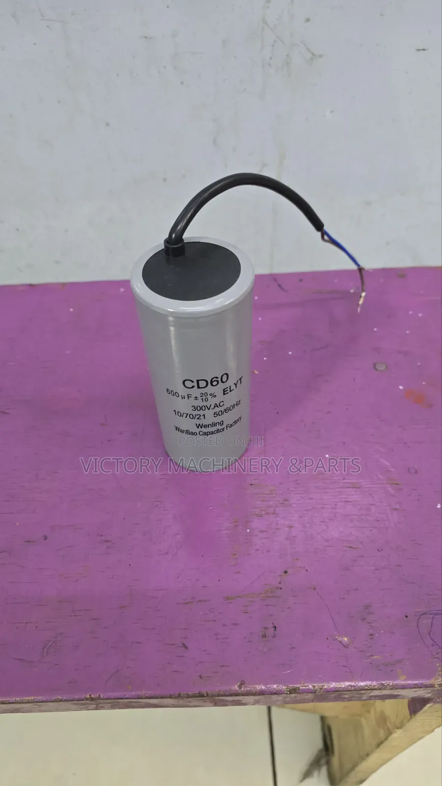600uf Starting Wired Capacitor 300 Vac