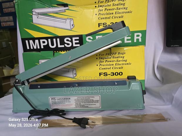 Fs300 Metal Body Impulse Sealer