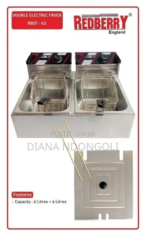 Redberry Double Electric Deep Fryer