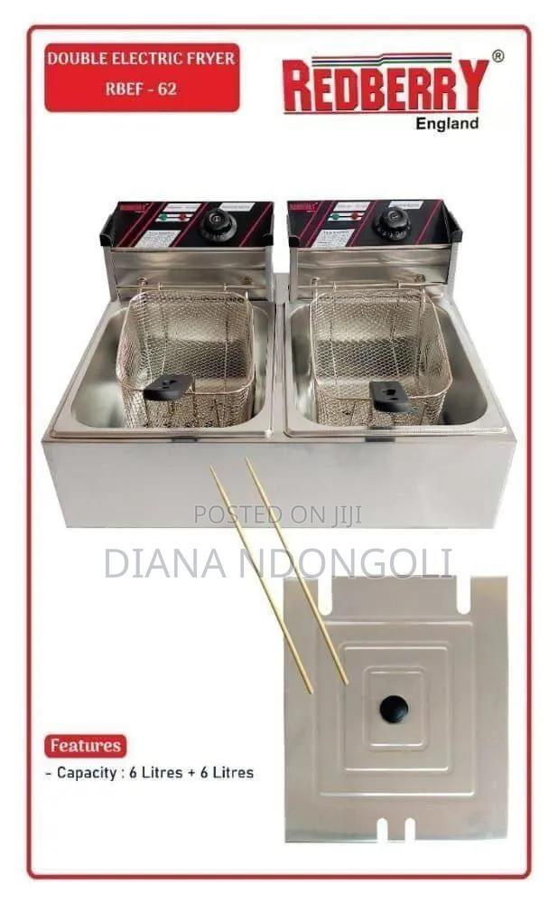 Redberry Double Electric Deep Fryer
