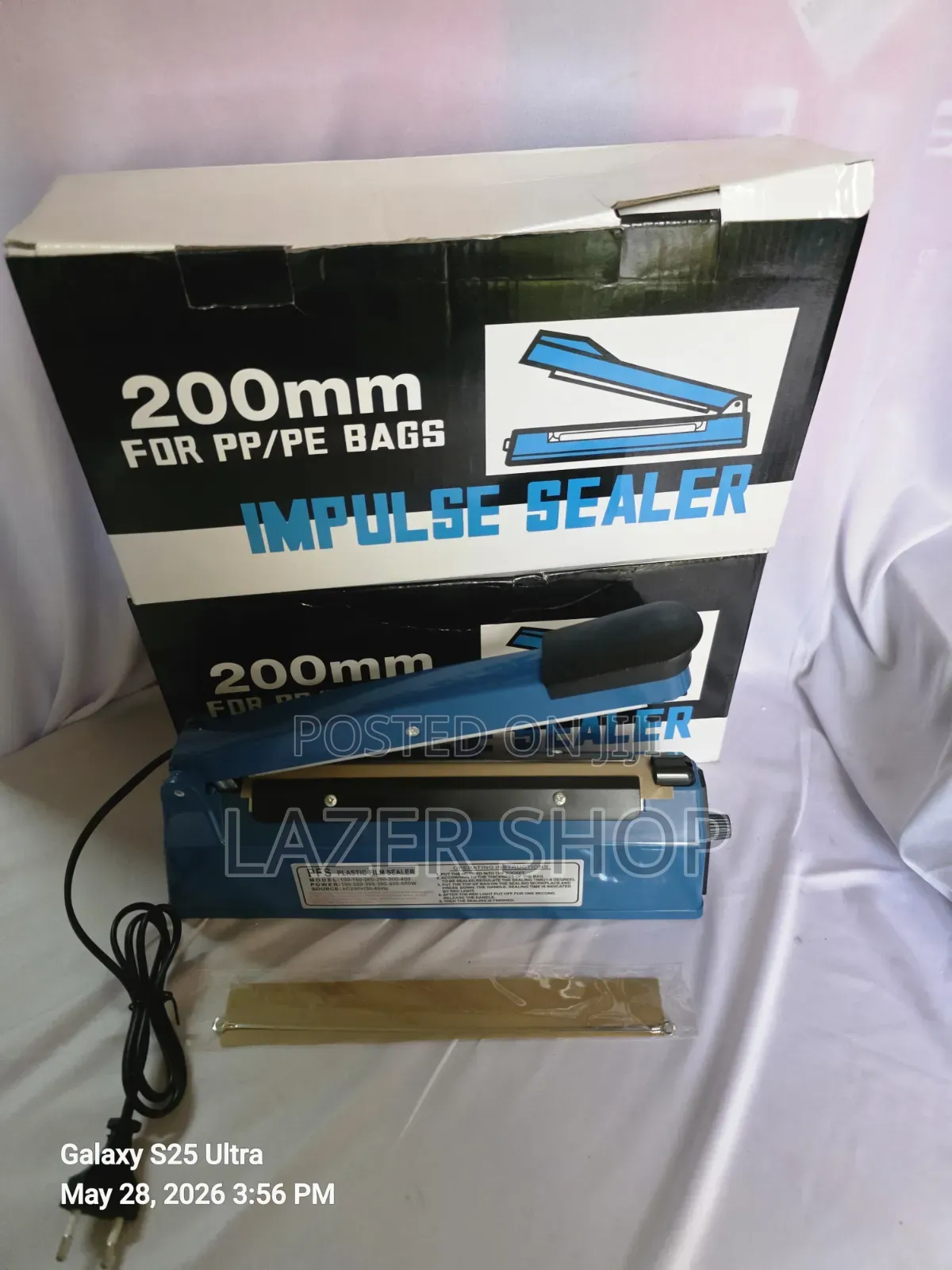 200mm Impulse Sealer