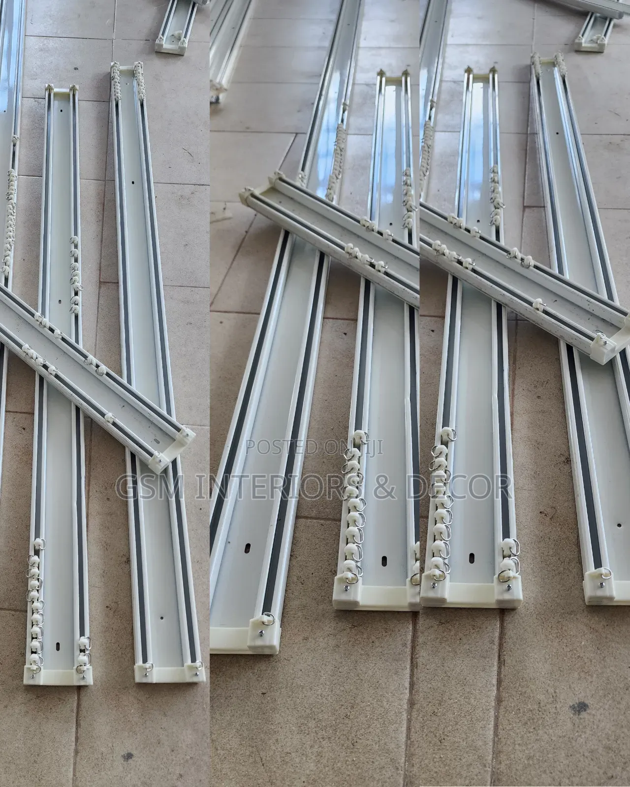 Strong Aluminium Curtain Rails and Hard to Break