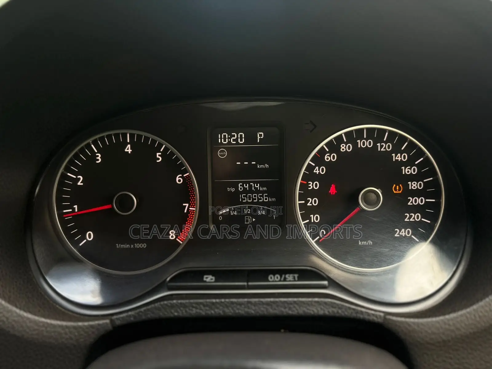 Volkswagen Polo 1.2 TSI 2012 Red