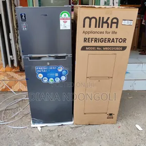 *Mika Fridge Double Door 138litres