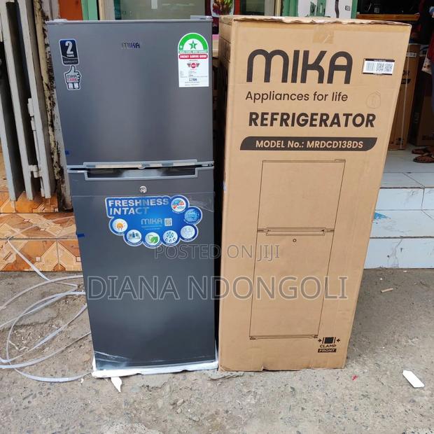 *Mika Fridge Double Door 138litres