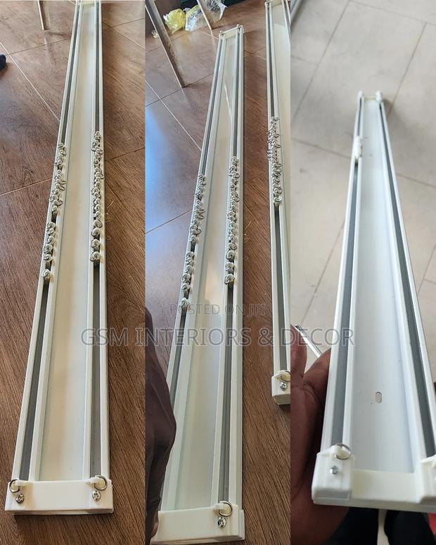 Aluminium Double Curtain Rails That Complements Any Decor