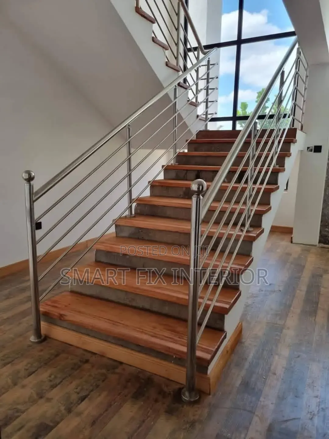 Staircase Installation Sanding and Polishing