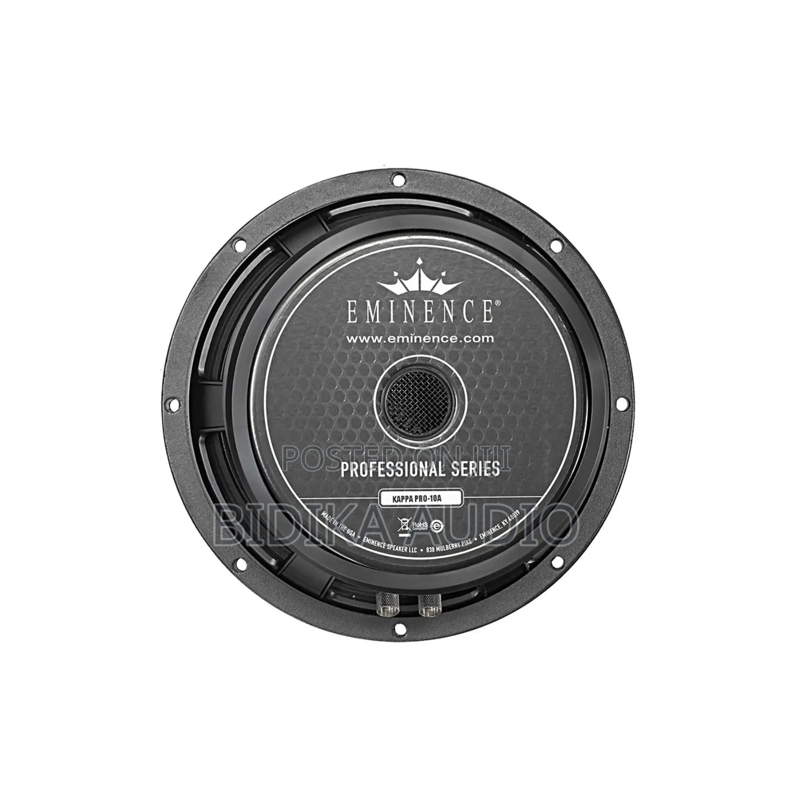 Eminence Professional Series Kappa Pro-10a 10'' Audio Speaker Driver