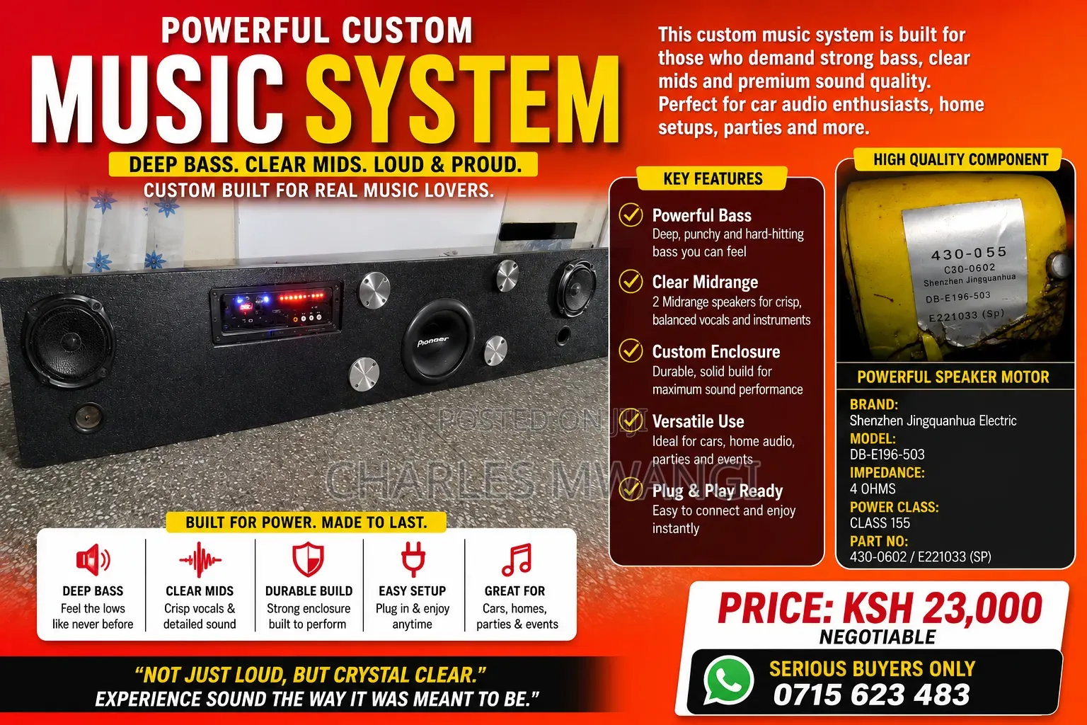 Pioneer Music System