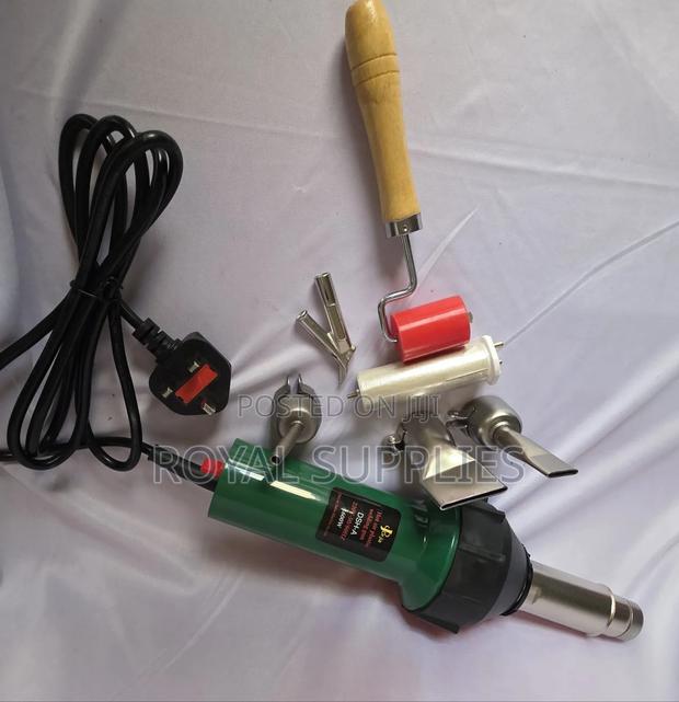 Hot Air Plastic Tent Welding - main view