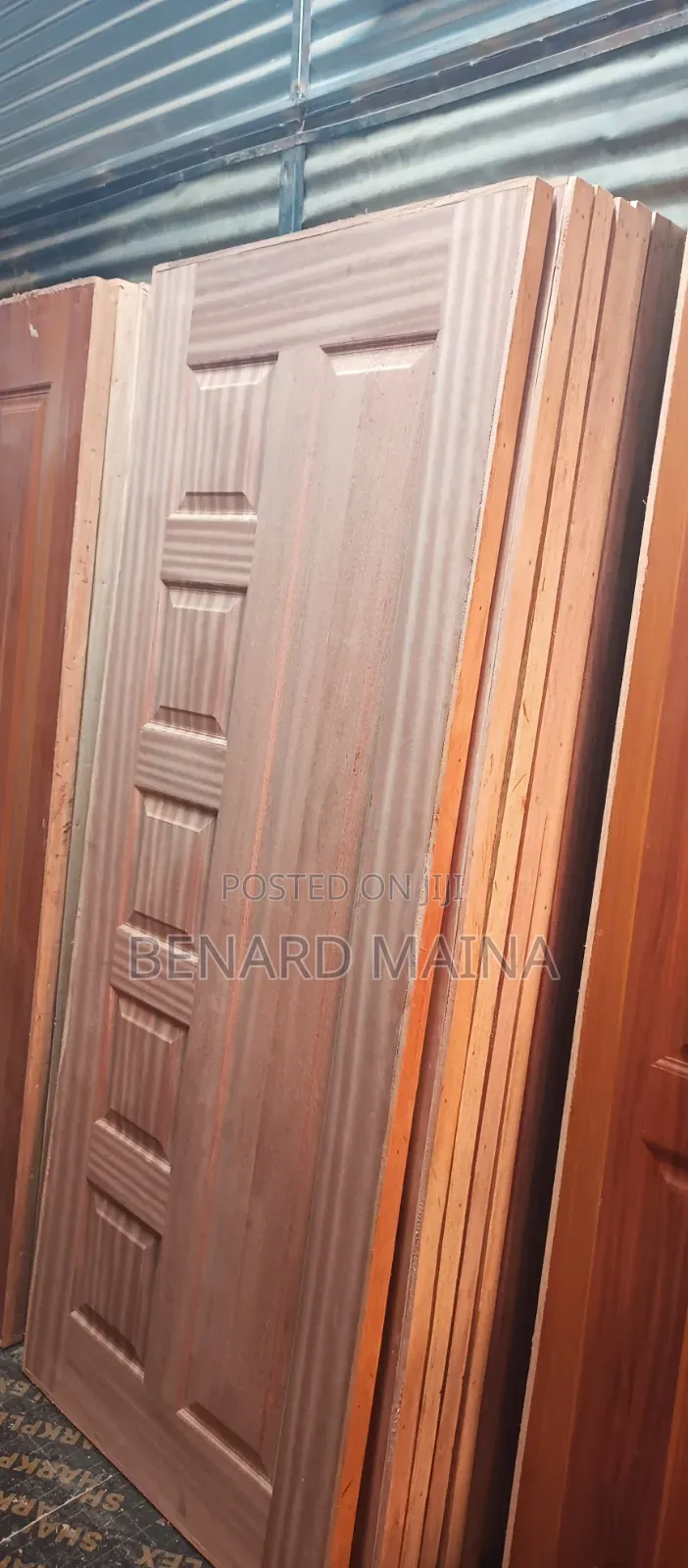 Embossed Flush Door