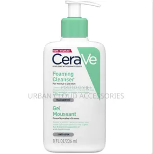 Cerave Facial Foaming Cleanser 236ml-Dermatologist Developed(Original)