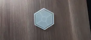 Hexagon Silicone Mold for Epoxy Resin Coasters