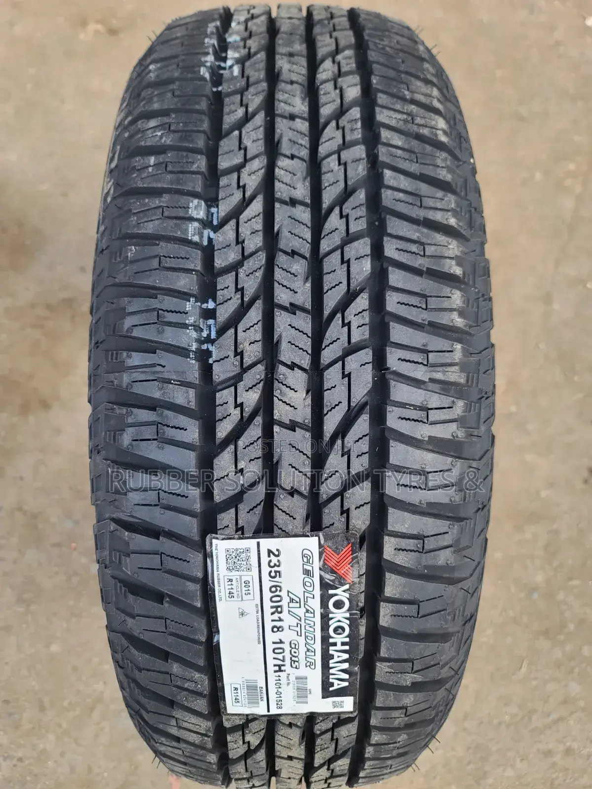 235/60 R18 Yokohama Tyres 107h Geolandar a/T G015 All-Terrain