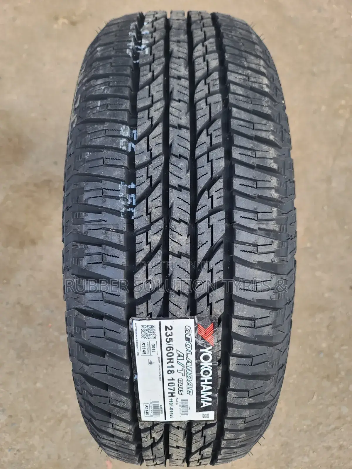 235/60 R18 Yokohama Tyres 107h Geolandar a/T G015 All-Terrain
