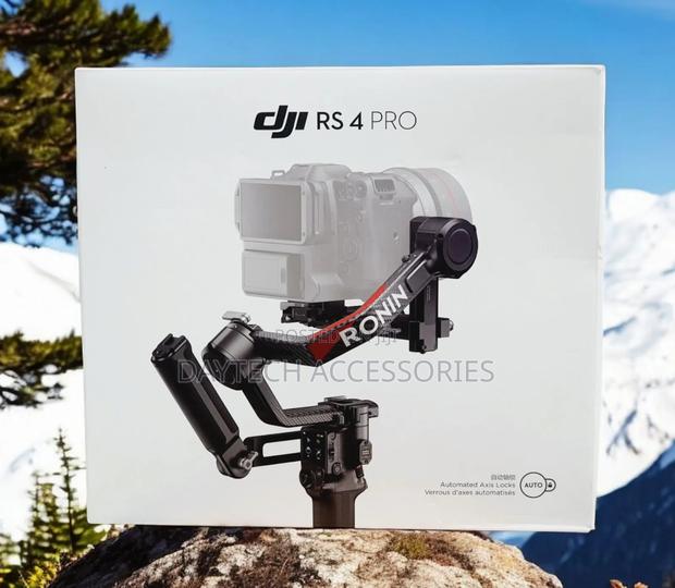 Dji Rs 4 Pro 3-Axis Gimbal Stabilizer for Professional Photography.