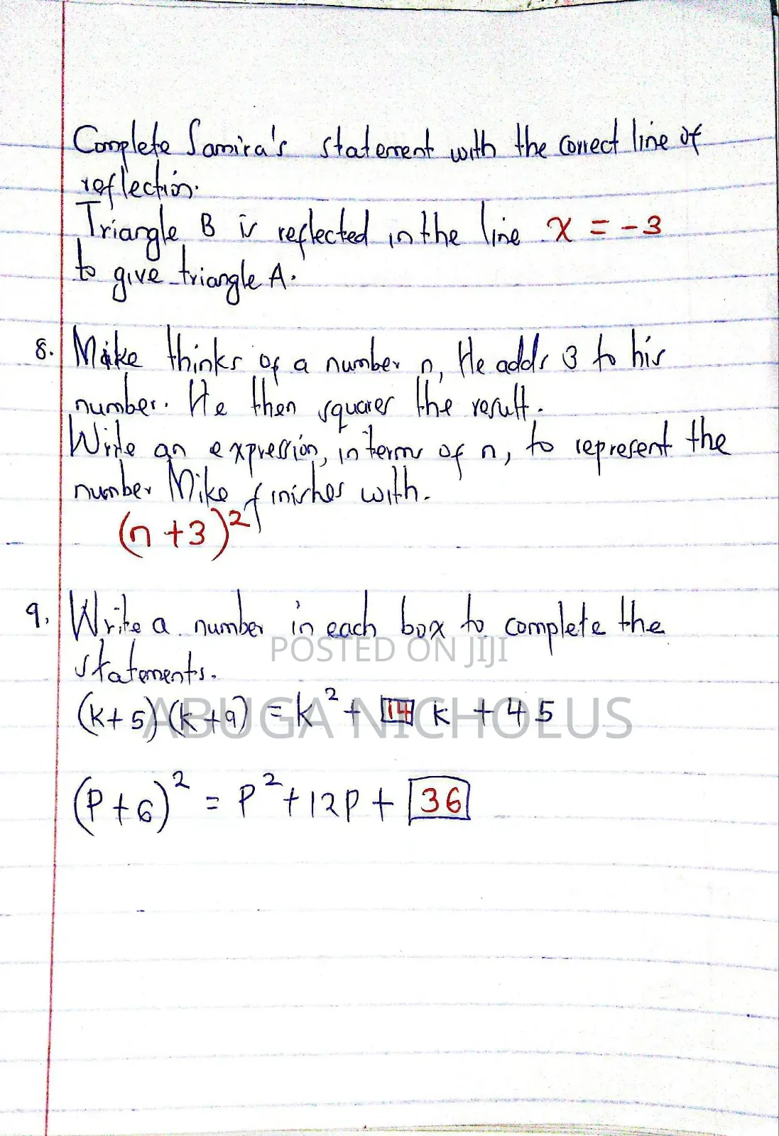 Mathematics and Physics Online Tuition and Exam Preparation