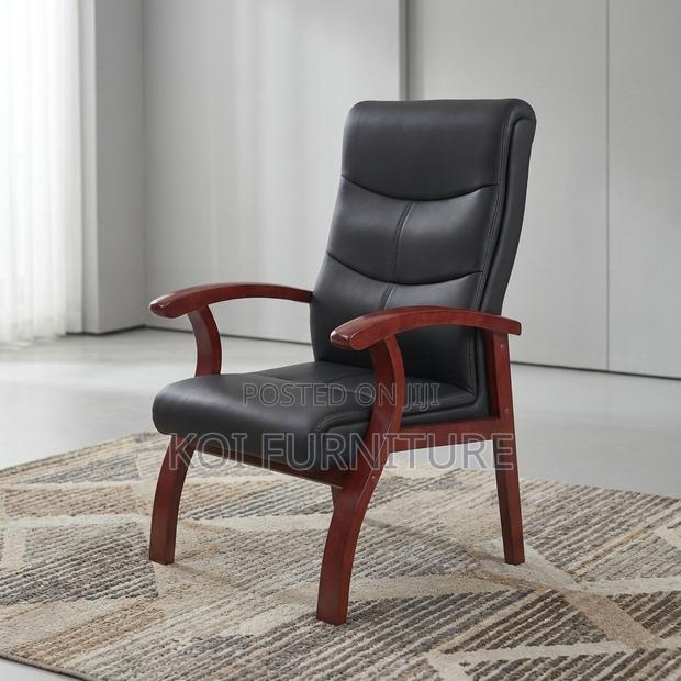 Office Chair : Black Boss Office Guest Chair