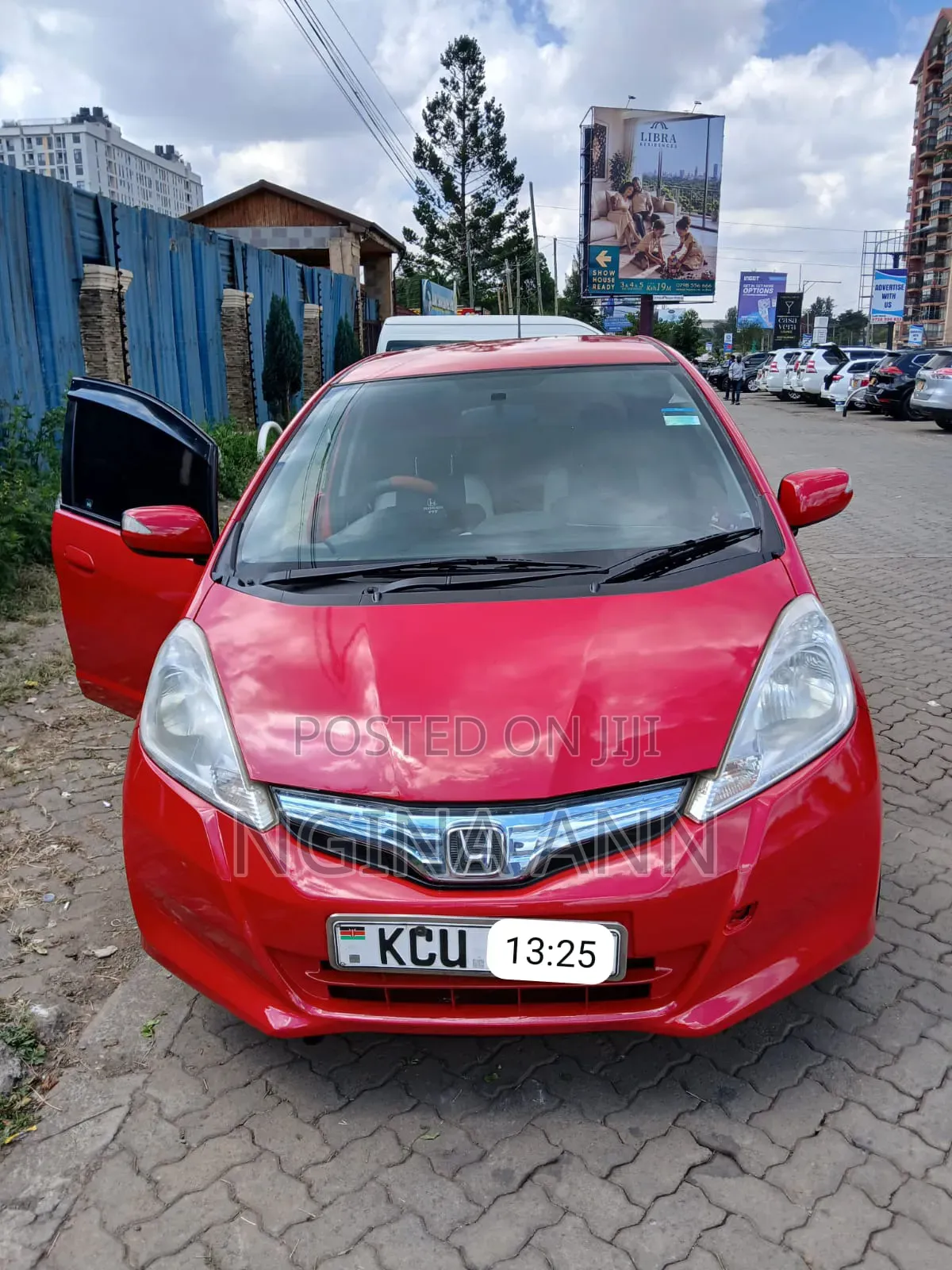 Honda Fit 2013 Red