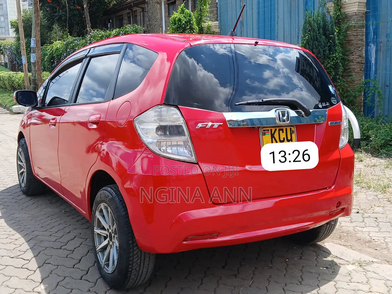 Honda Fit 2013 Red
