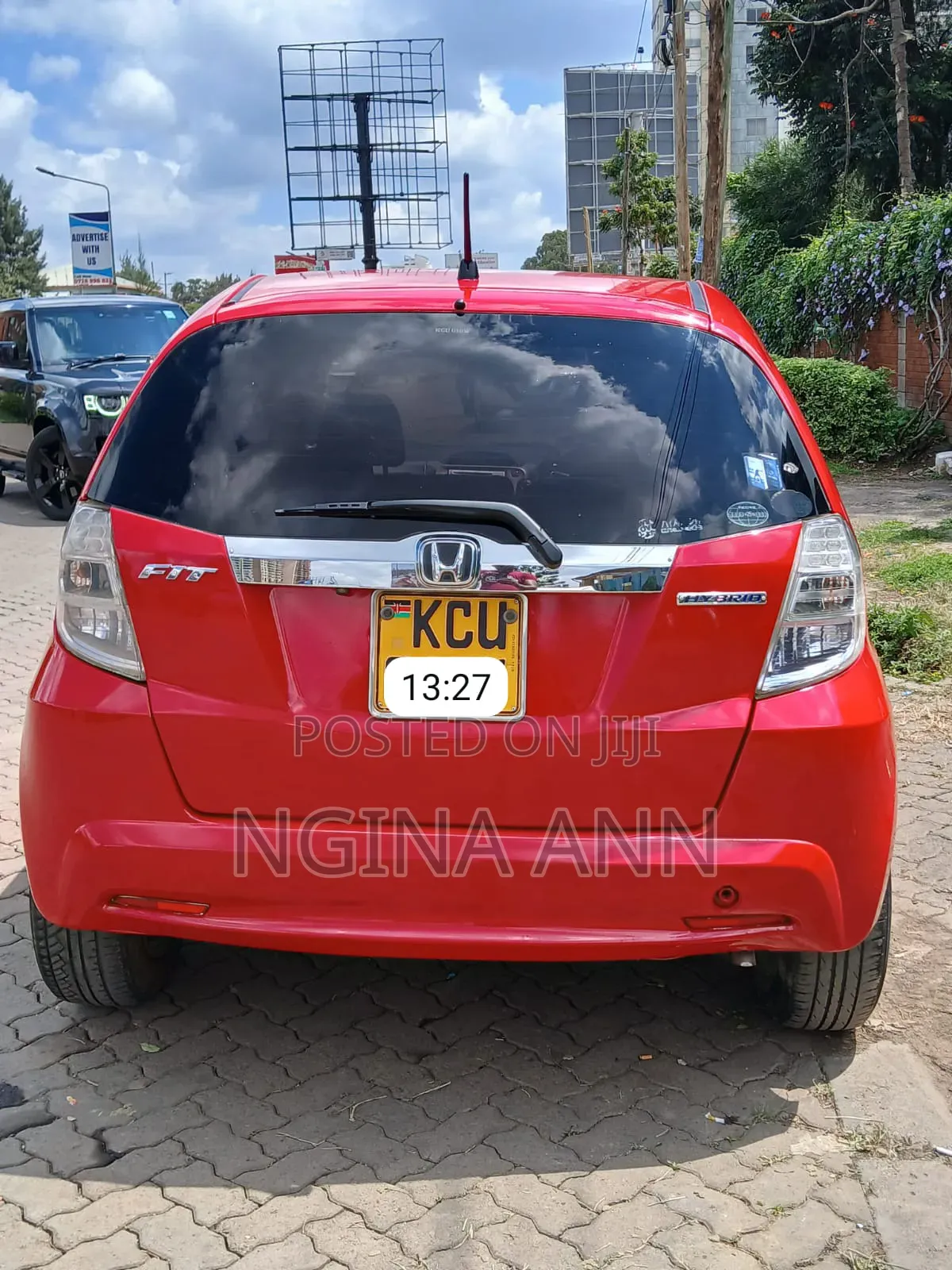 Honda Fit 2013 Red