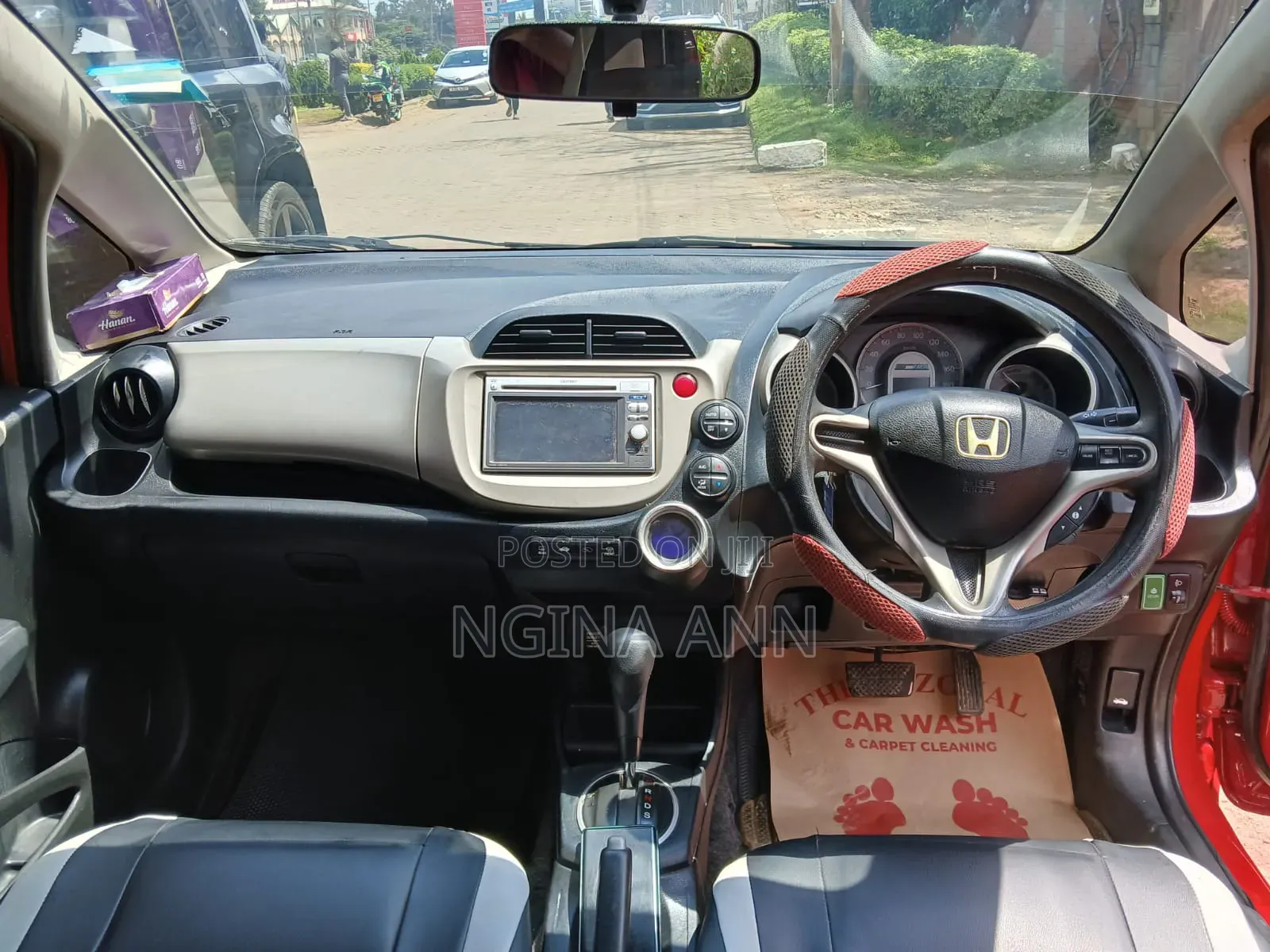 Honda Fit 2013 Red