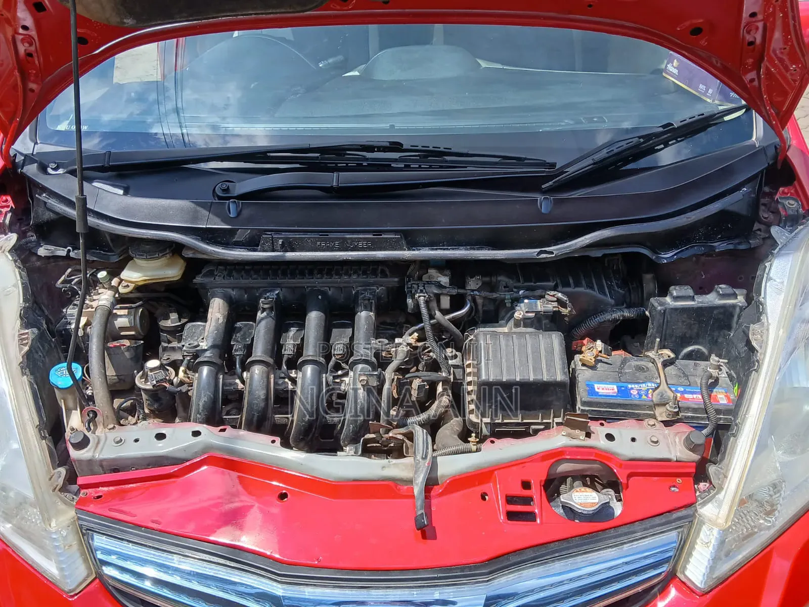 Honda Fit 2013 Red