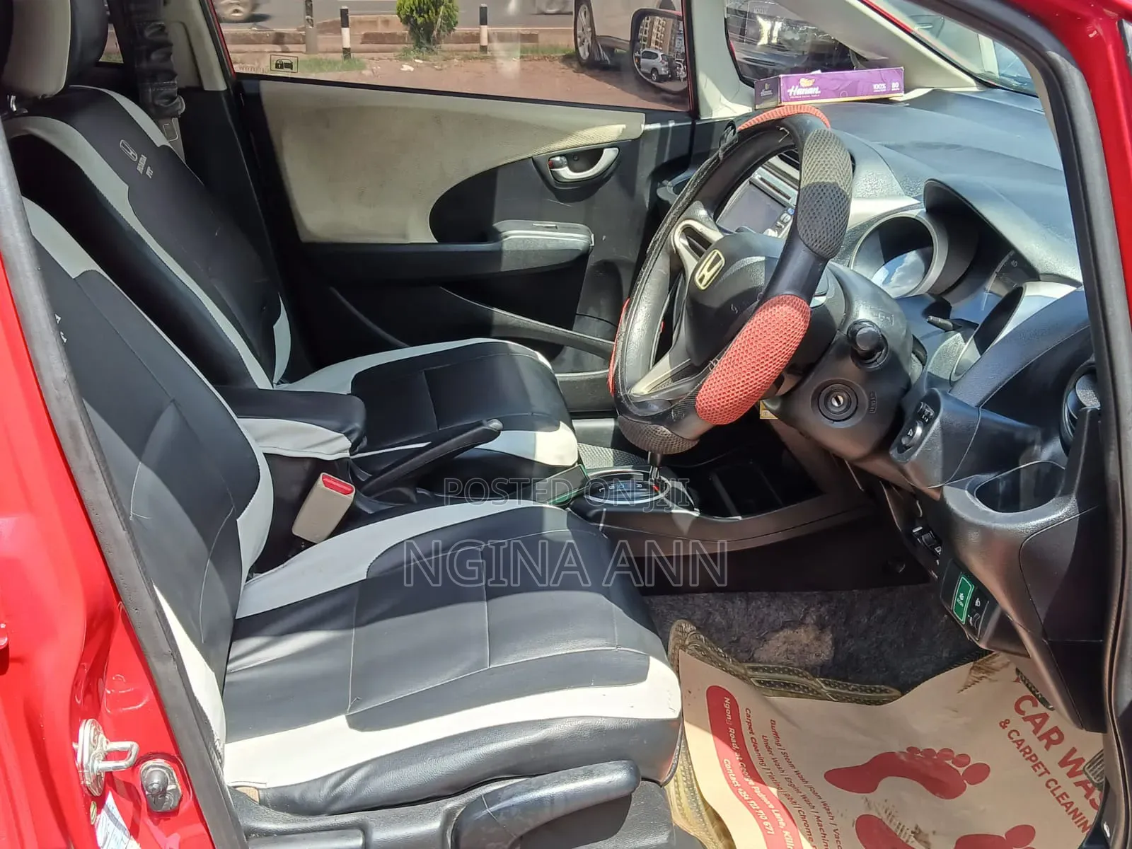 Honda Fit 2013 Red