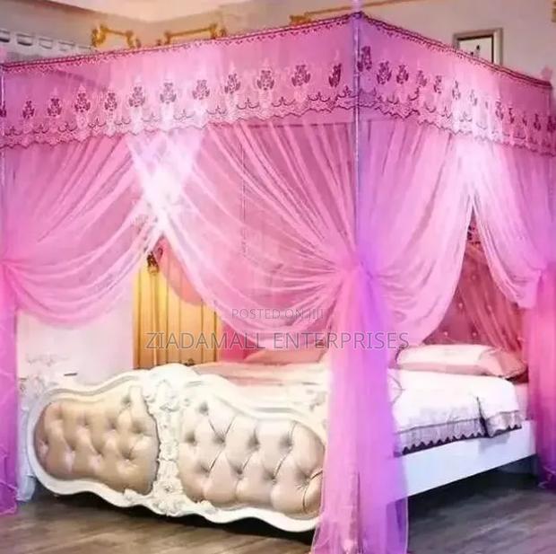 Mosquito Net 4 Stand 4*6 Durable Easy-to-install Mosquito Net