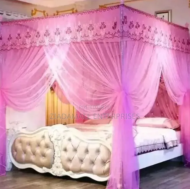 Mosquito Net 4 Stand 4*6 Durable Easy-to-install Mosquito Net