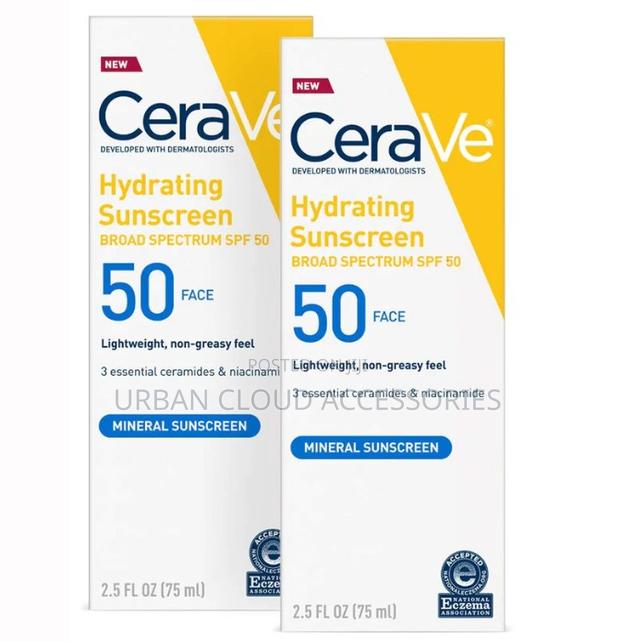 Cerave Hyrdrating Sunscreen Spf50 Face Lotion 75ml (Original)