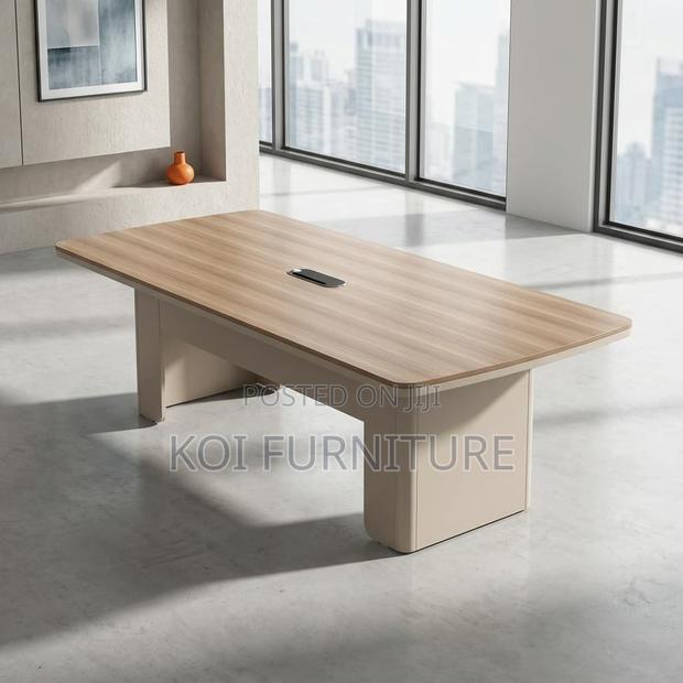 Office Table : Modern Office 3-Metre Conference Table - thumbnail 3