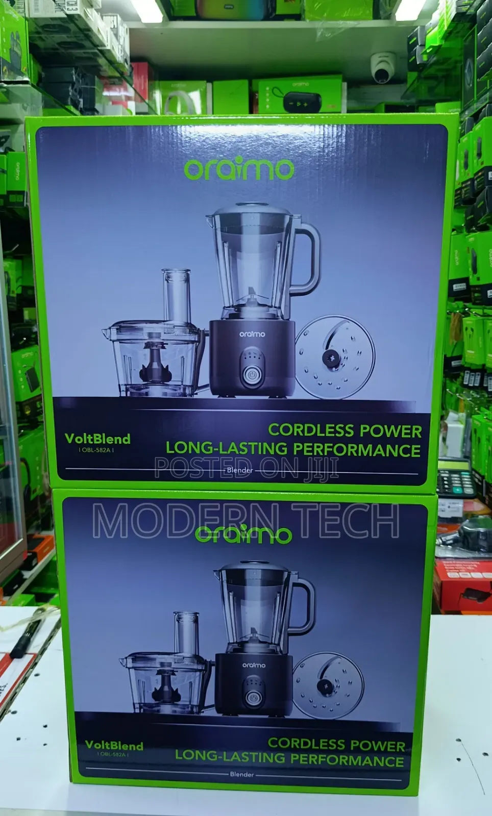 Oraimo Cordless Voltblend 3-in-1 High Power Multifunctional Blender