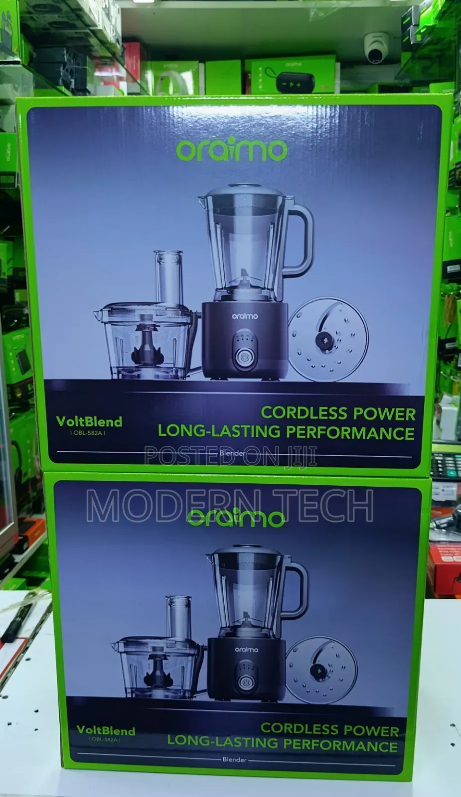 Oraimo Cordless Voltblend Premium Multifunction Blender Powerful Motor