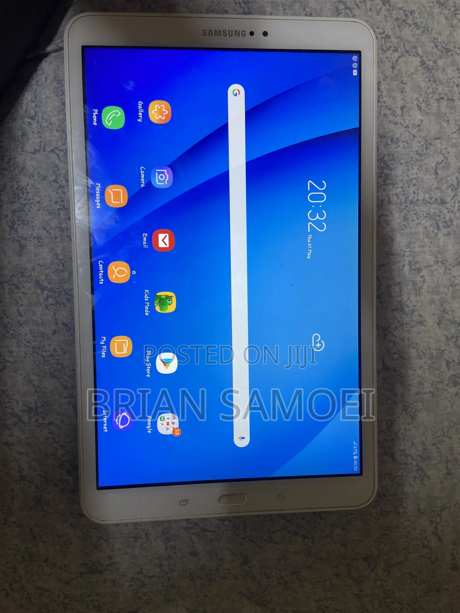 Samsung Galaxy Tab A 10.1 (2016) 16 GB White