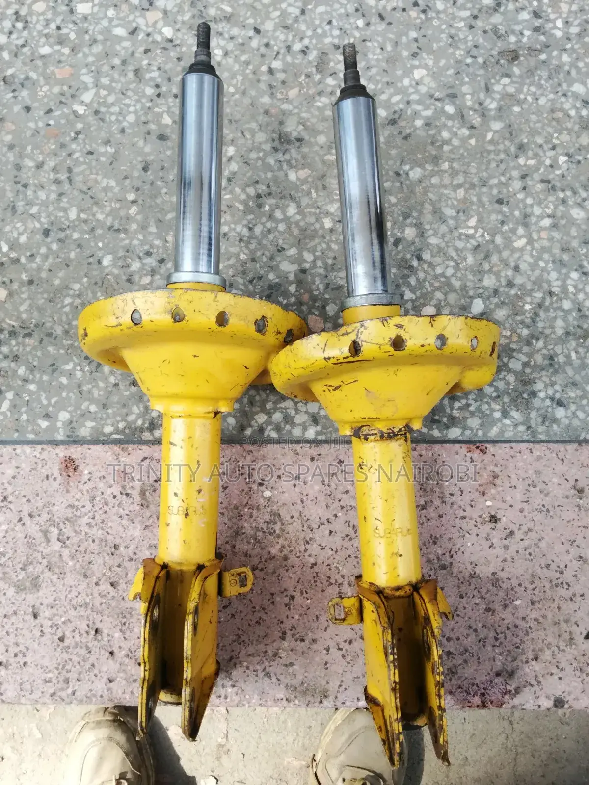 Original Ex Japan Subaru Impreza Front Bilstein Shock Absorbers