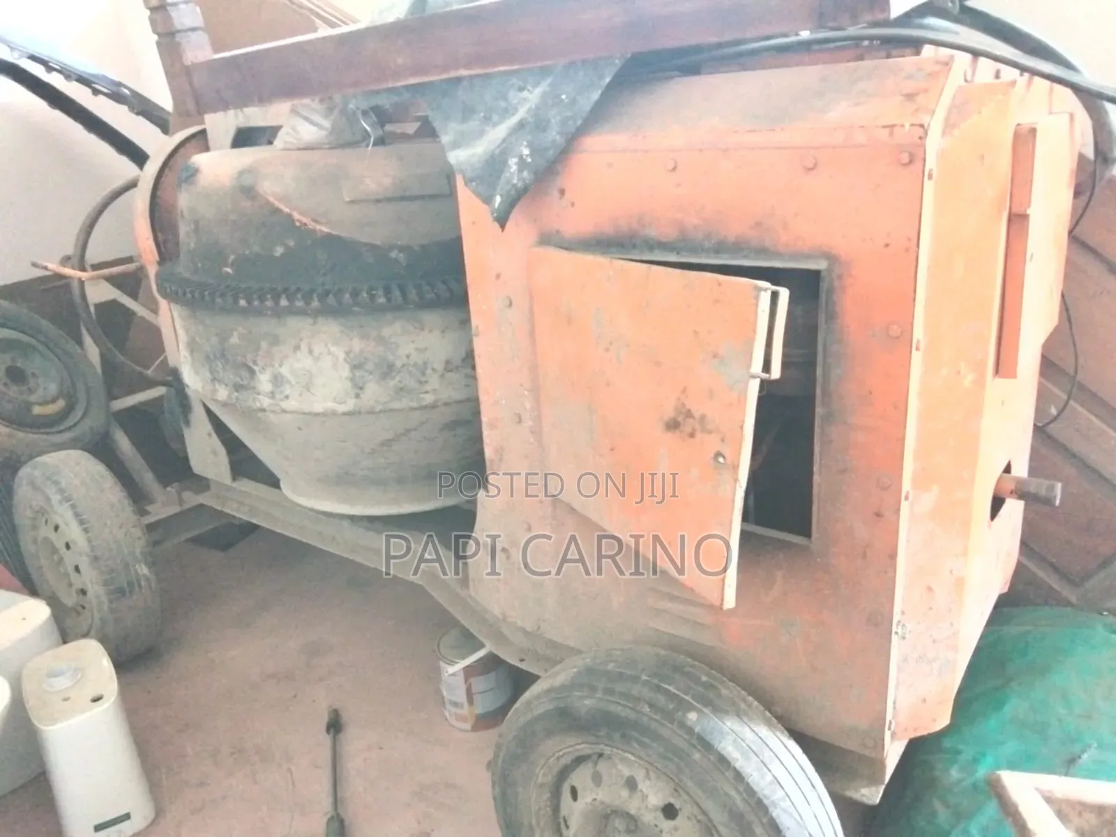 Heavy-Duty Concrete Mixer Machine Available